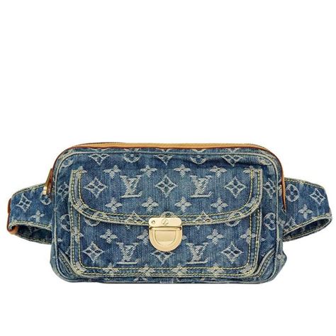 louis vuitton blue bum bag|More.